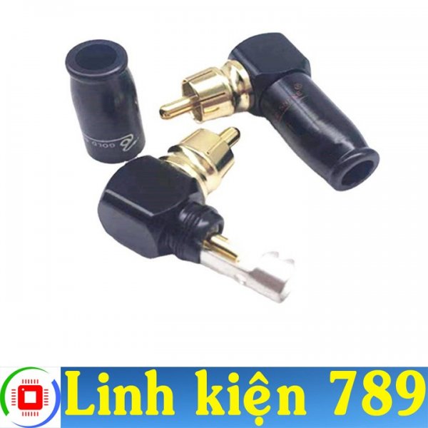 Jack AV cong Jack bông sen cong loại tốt ( 1 cái )